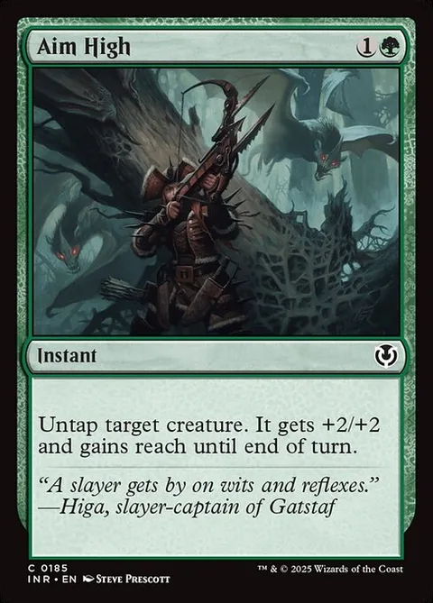 Aim High, card 185 from Innistrad Remastered
