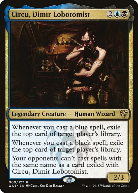 Circu, Dimir Lobotomist, carte 9 de GRN Guild Kit
