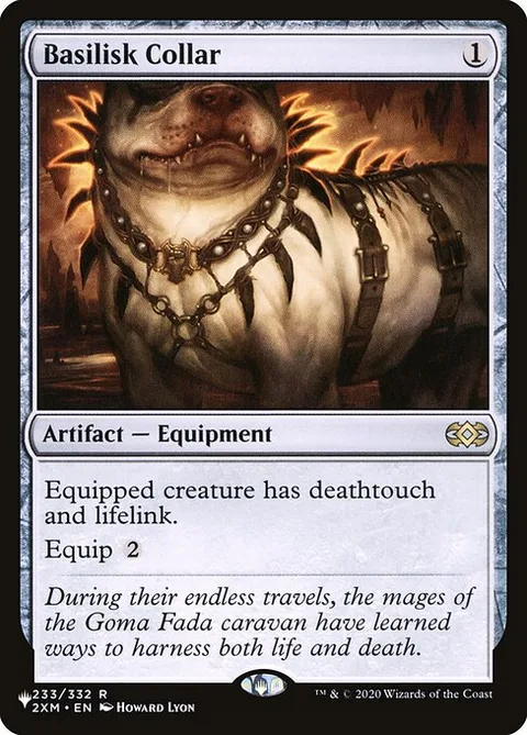Basilisk Collar, card 2XM-233 from The List