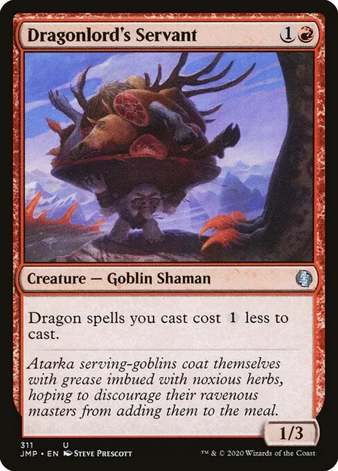 Dragonlord's Servant, carte 311 de Jumpstart