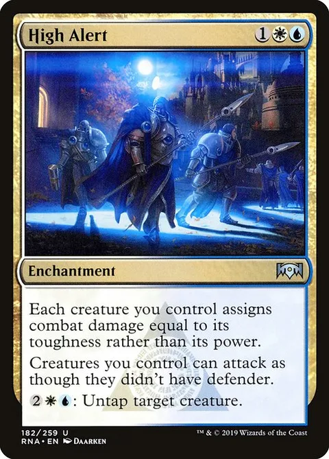 High Alert, card 182 from Ravnica Allegiance