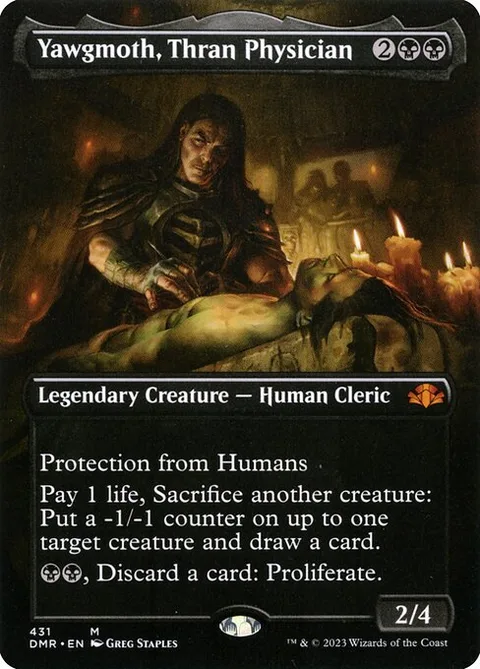 Yawgmoth, Thran Physician, carte 431 de Dominaria Remastered