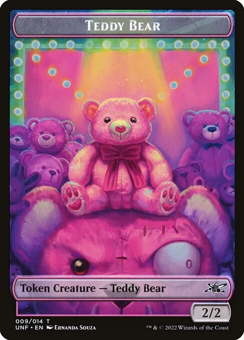 Teddy Bear, carte 9 de Unfinity Tokens