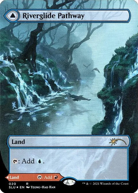 Riverglide Pathway // Lavaglide Pathway, card 20 from Secret Lair: Ultimate Edition