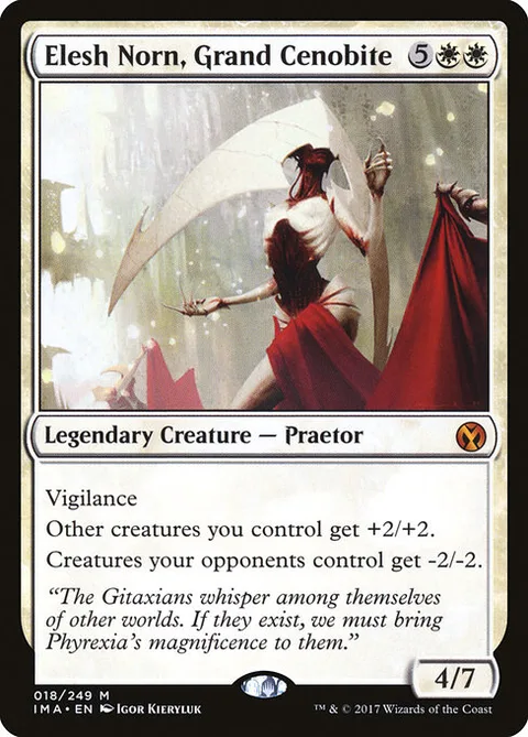 Elesh Norn, Grand Cenobite, carte 18 de Iconic Masters