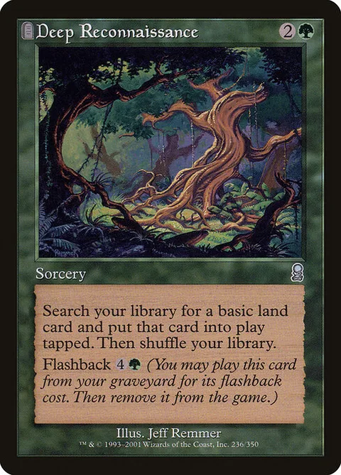 Deep Reconnaissance, card 236 from Odyssey