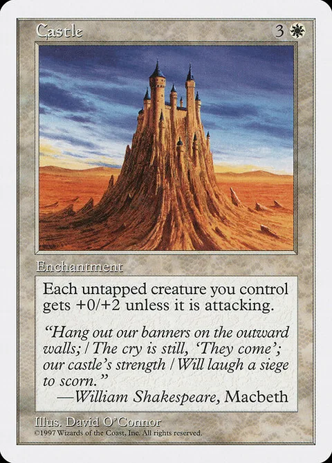 Castle, card 15 from Fifth Edition