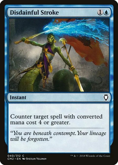 Disdainful Stroke, carte 40 de Commander Anthology Volume II