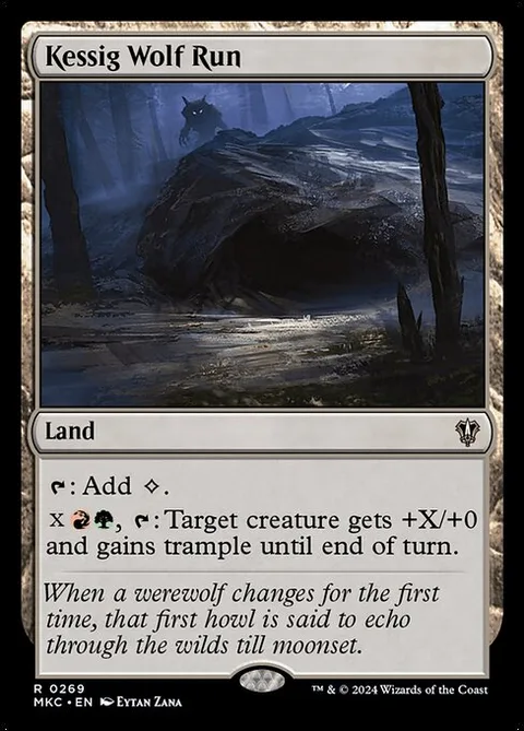 Kessig Wolf Run, card 269 from Murders at Karlov Manor Commander