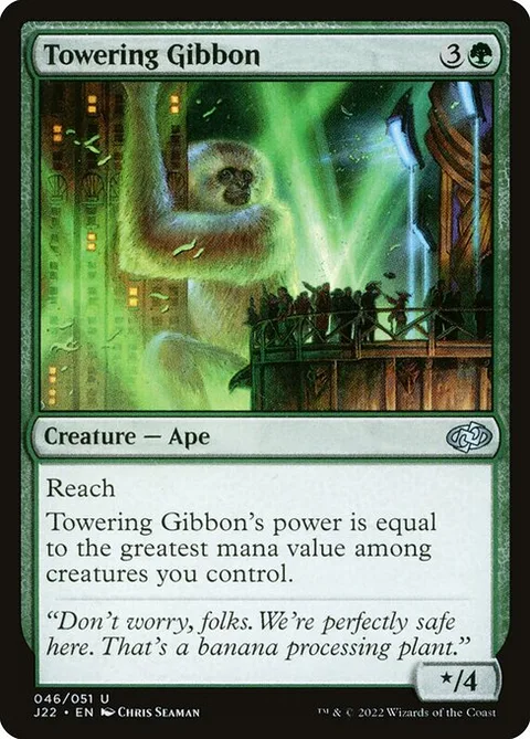 Towering Gibbon, carte 46 de Jumpstart 2022