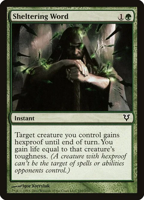 Sheltering Word, card 192 from Avacyn Restored