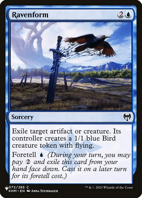 Ravenform, carte KHM-72 de The List
