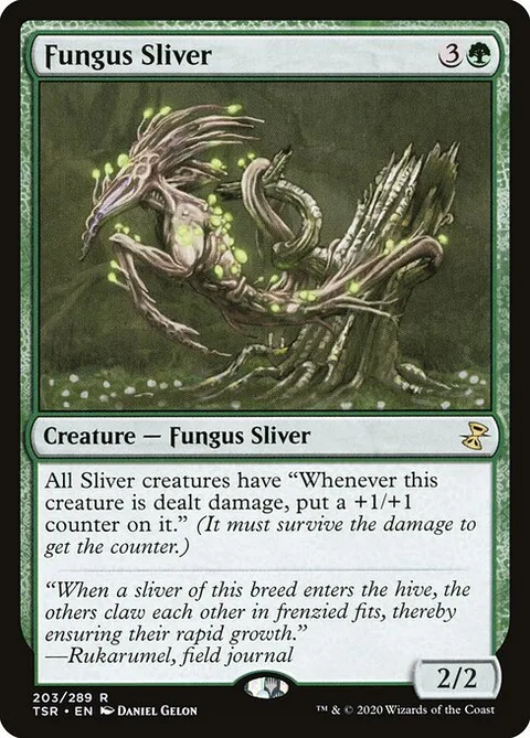 Fungus Sliver, carte 203 de Time Spiral Remastered