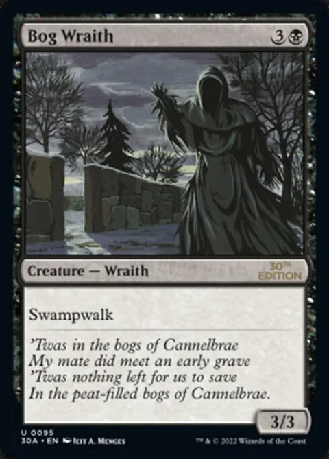 Bog Wraith, card 95 from 30th Anniversary Edition