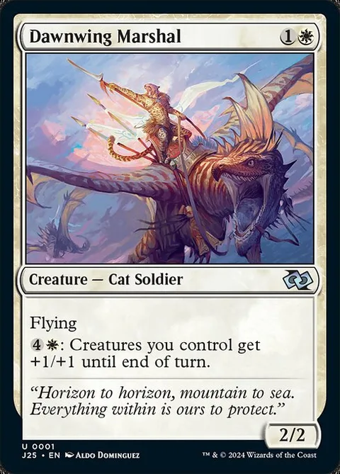 Dawnwing Marshal, carte 1 de Foundations Jumpstart