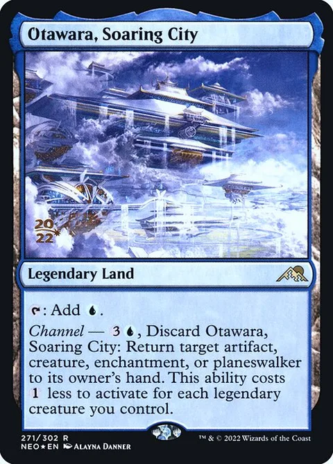 Otawara, Soaring City, card 271s from Kamigawa: Neon Dynasty Promos