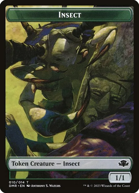 Insect, carte 10 de Dominaria Remastered Tokens