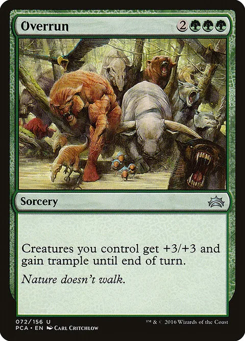 Overrun, carte 72 de Planechase Anthology