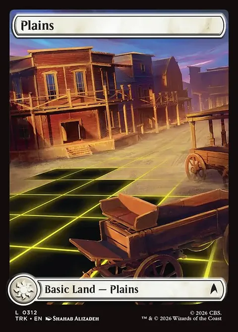 Plains, card 312 from Star Trek