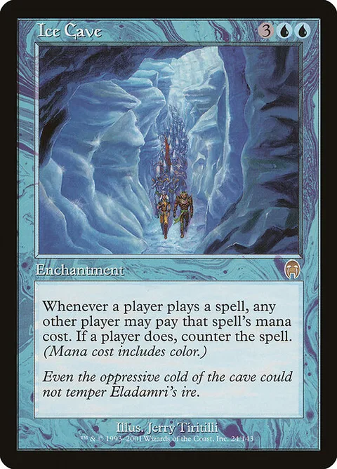 Ice Cave, card 24 from Apocalypse