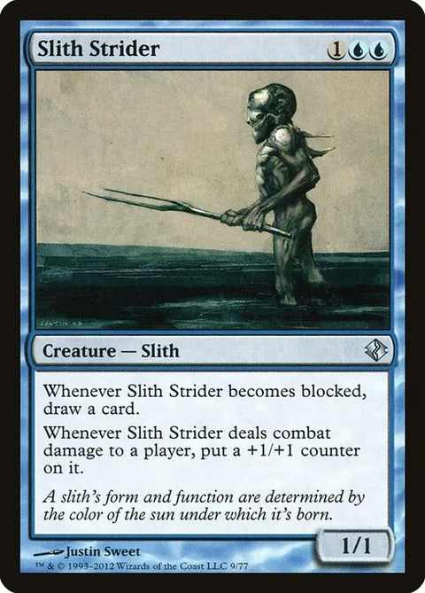 Slith Strider, card 9 from Duel Decks: Venser vs. Koth