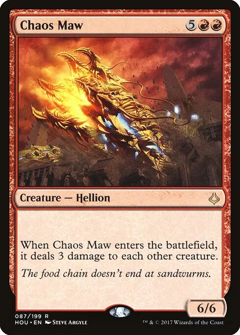 Chaos Maw, card 87 from Hour of Devastation