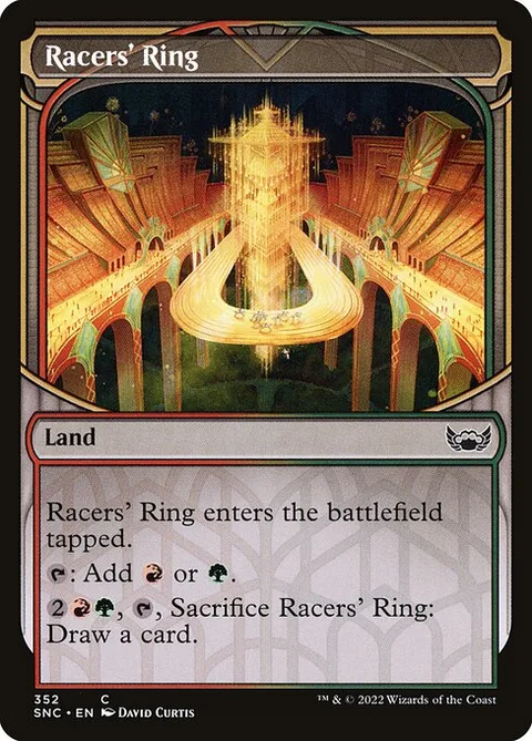Racers' Ring, card 352 from Streets of New Capenna