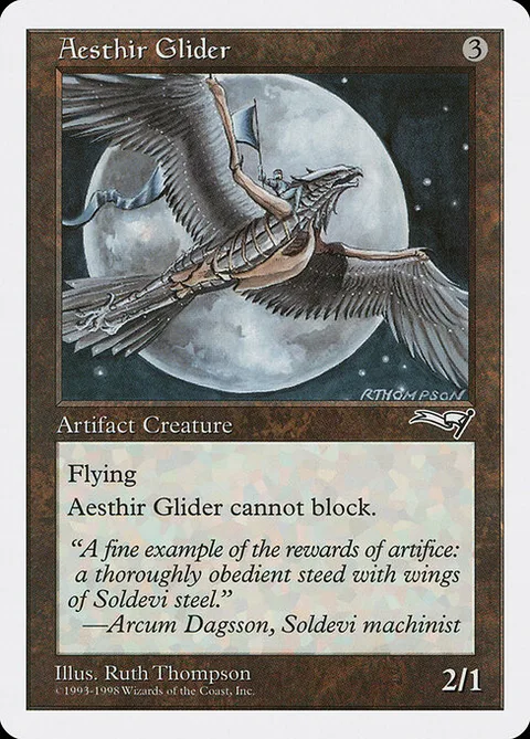 Aesthir Glider, carte 67 de Anthologies