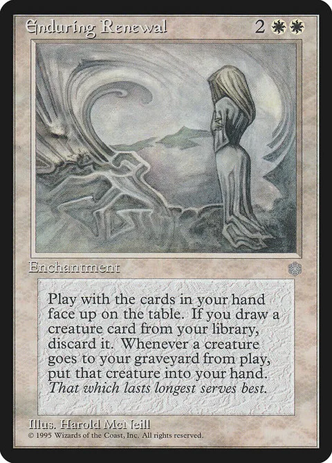 Enduring Renewal, card 23 from Ice Age