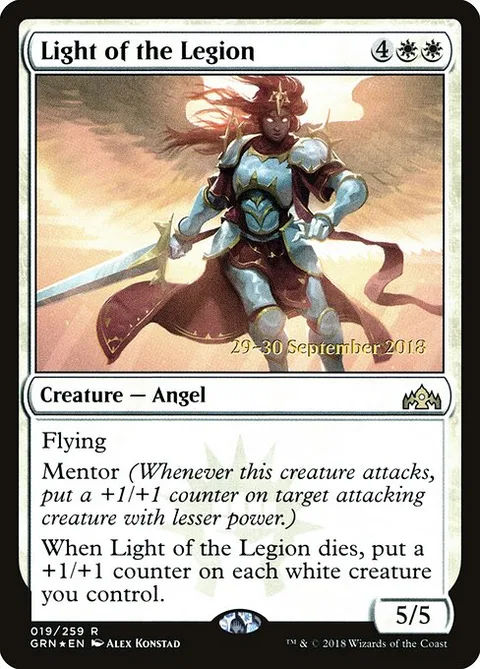 Light of the Legion, carte 19s de Guilds of Ravnica Promos