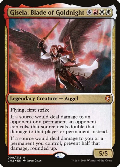 Gisela, Blade of Goldnight, card 9 from Commander Anthology Volume II
