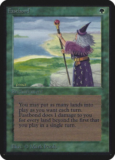 Fastbond, card 192 from Limited Edition Alpha
