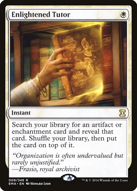 Enlightened Tutor, carte 9 de Eternal Masters
