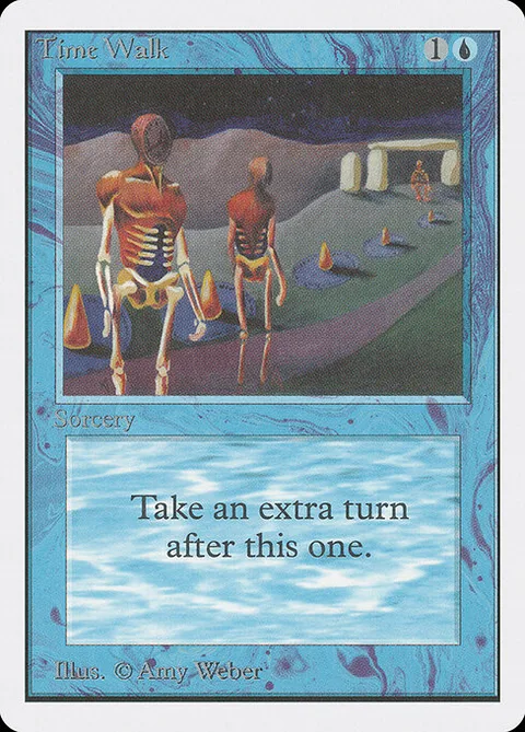 Time Walk, carte 84 de Unlimited Edition