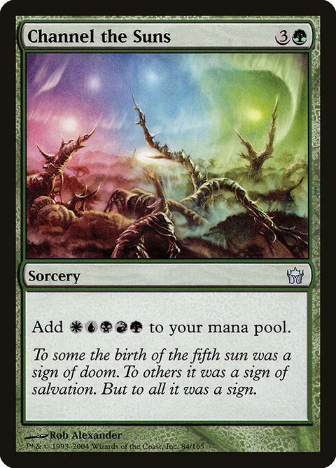 Channel the Suns, card 84 from Fifth Dawn