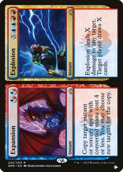 Expansion // Explosion, carte GRN-224 de The List