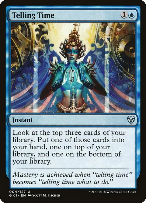 Telling Time, card 4 from GRN Guild Kit