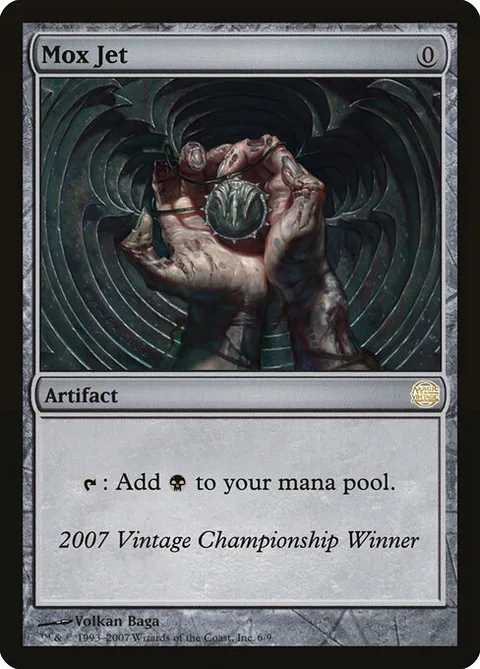 Mox Jet, card 2007 from Vintage Championship