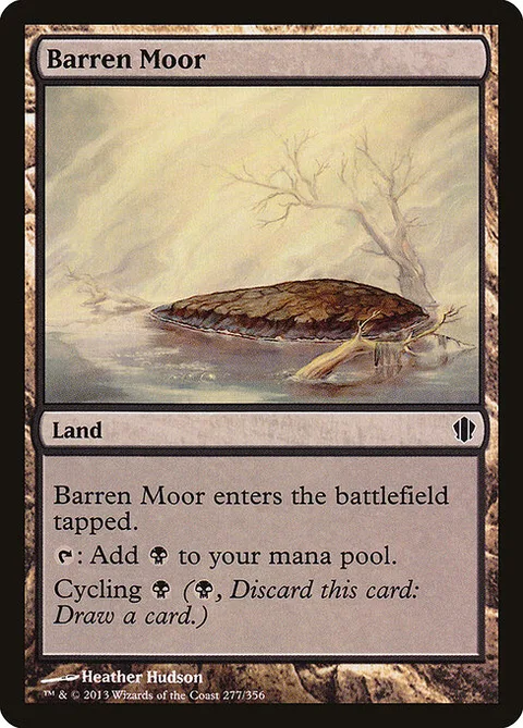 Barren Moor, carte 277 de Commander 2013