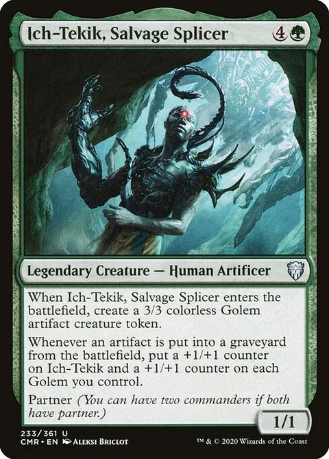 Ich-Tekik, Salvage Splicer, carte 233 de Commander Legends
