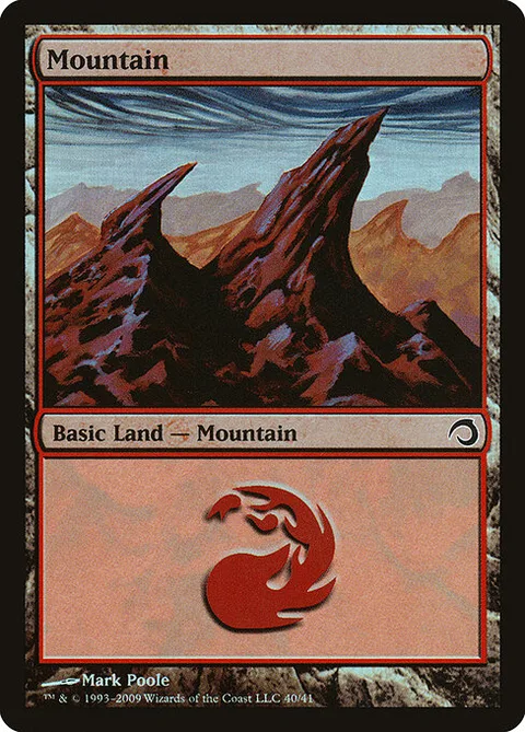 Mountain, carte 40 de Premium Deck Series: Slivers