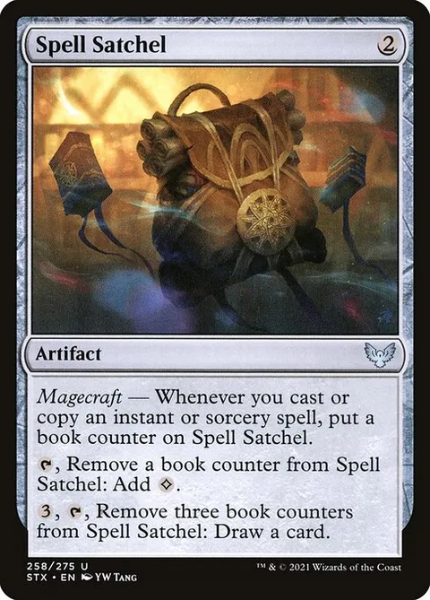Spell Satchel, carte 258 de Strixhaven: School of Mages