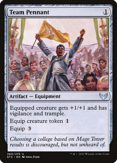 Team Pennant, carte 260 de Strixhaven: School of Mages