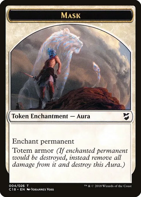 Mask, card 4 from Commander 2018 Tokens
