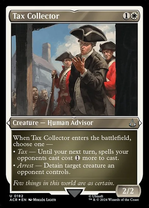 Tax Collector, card 182 from Assassin's Creed