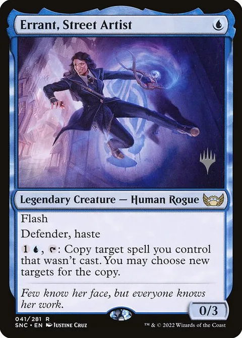 Errant, Street Artist, carte 41p de Streets of New Capenna Promos