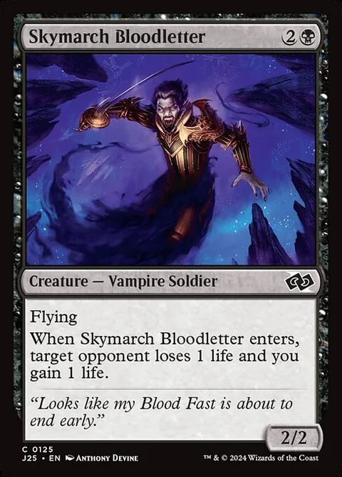 Skymarch Bloodletter, carte 125 de Foundations Jumpstart