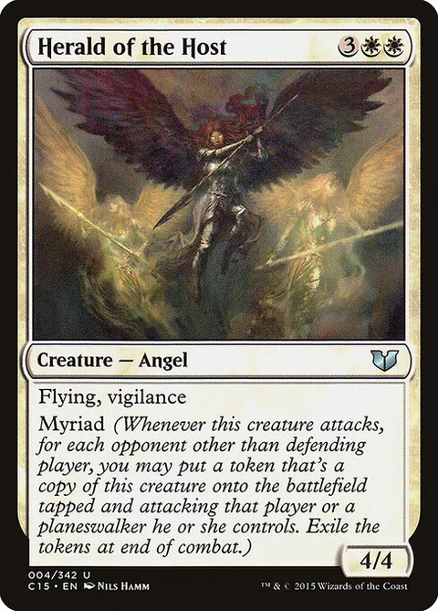 Herald of the Host, card 4 from Commander 2015