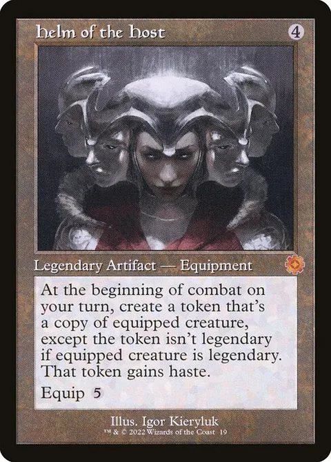 Helm of the Host, carte 19 de The Brothers' War Retro Artifacts
