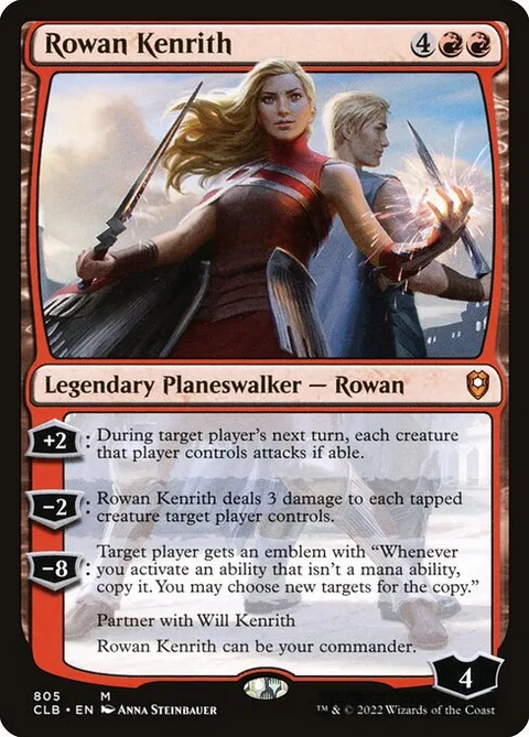Rowan Kenrith, carte 805 de Commander Legends: Battle for Baldur's Gate